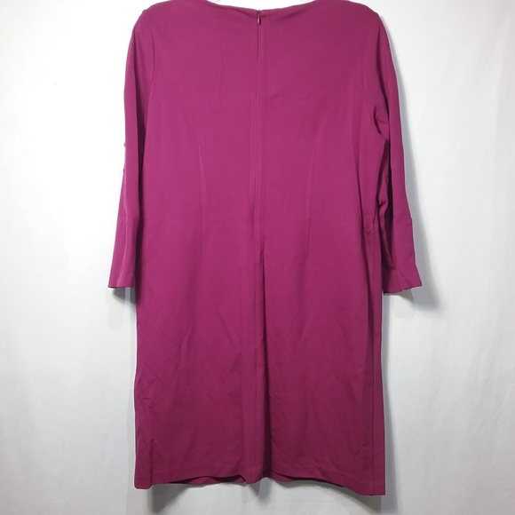 Chico's women's knit sheath dress size 3 US size 16 - Picture 2 of 9